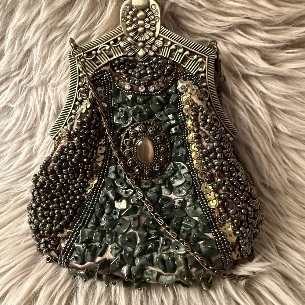 Vintage Beaded Evening Bag